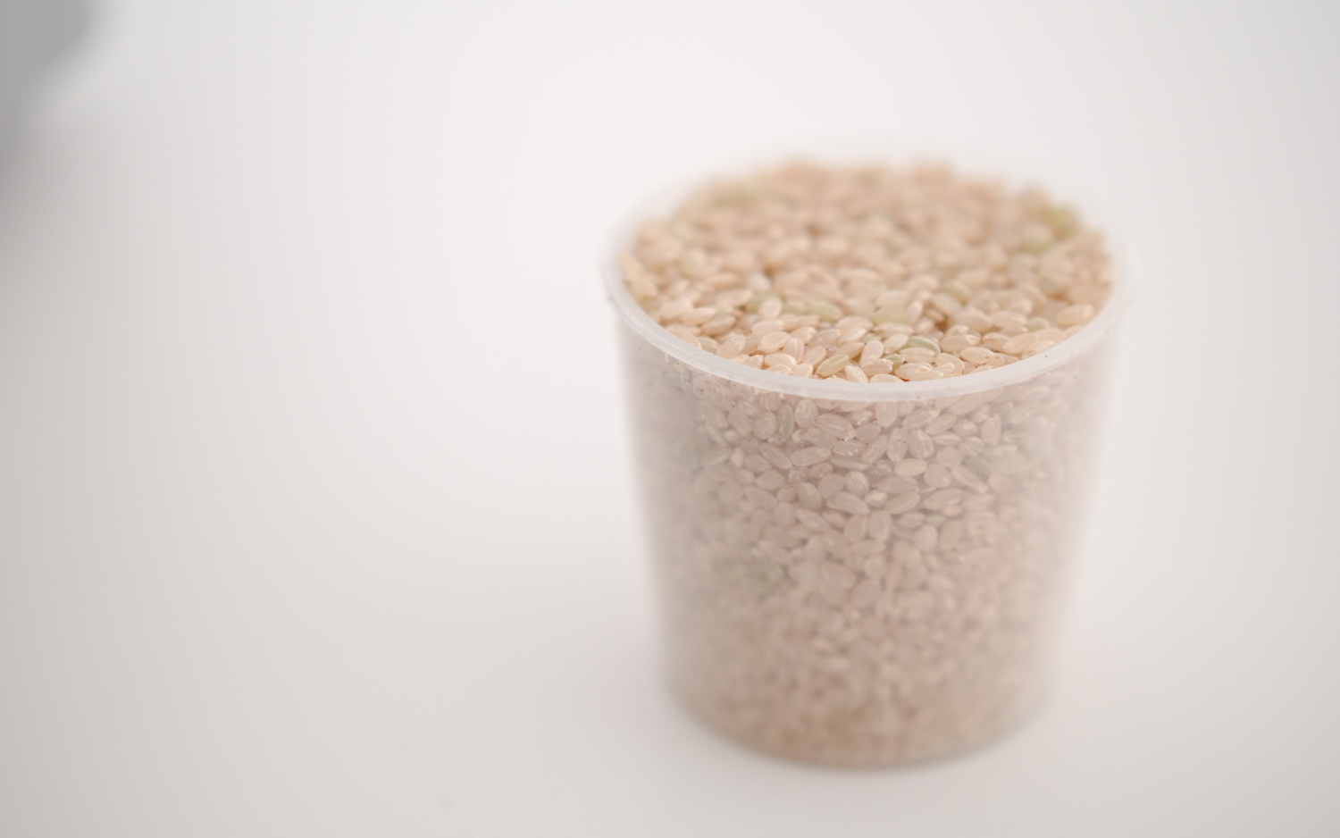 玄米用カップで計量して玄米を精米して美味しくお米を食べる